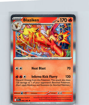 Blaziken Holo Rare SV10: Destined Rivals 042/182 NM