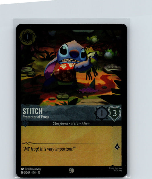 Stitch - Protector of Frogs Common Attack of the Vine! 180/207 NM