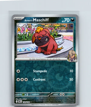 Arven's Maschiff Reverse Holo Common SV10: Destined Rivals 138/182 NM