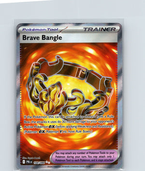 Brave Bangle Holo Ultra Rare ME05: Pitch Black 104/084 NM