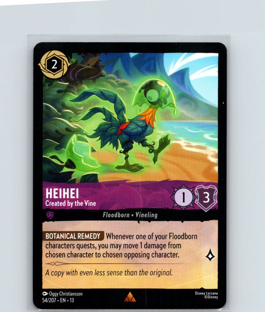 Heihei - Created by the Vine Rare Attack of the Vine! 54/207 NM