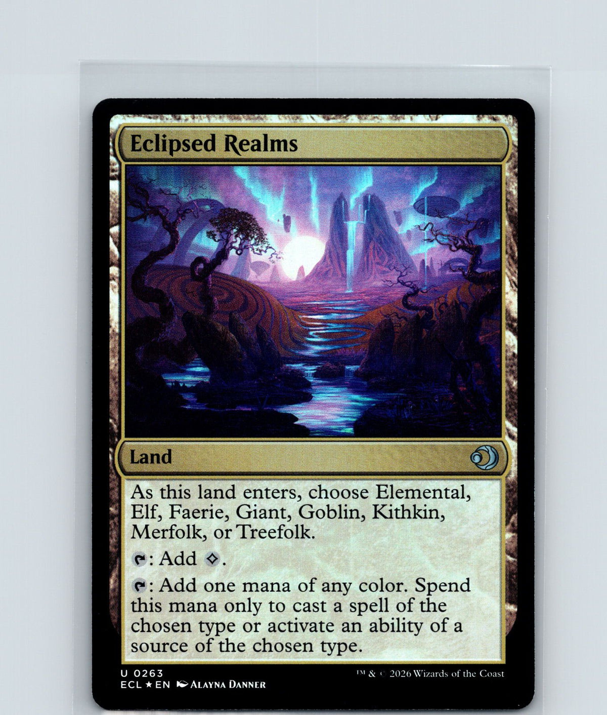 Eclipsed Realms Foil U Lorwyn Eclipsed 263 NM