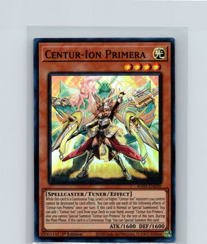 Centur-Ion Primera Super Rare Rarity Collection 5 RA05-EN030 NM