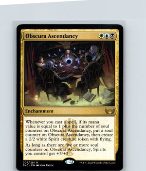 Obscura Ascendancy R Streets of New Capenna 207 NM