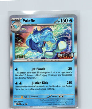 Palafin (Prerelease) [Staff] Holo Promo SV: Scarlet & Violet Promo Cards 036 NM