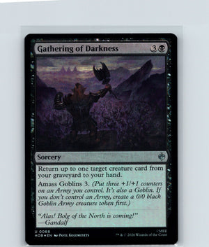 Gathering of Darkness Foil U The Hobbit 68 NM