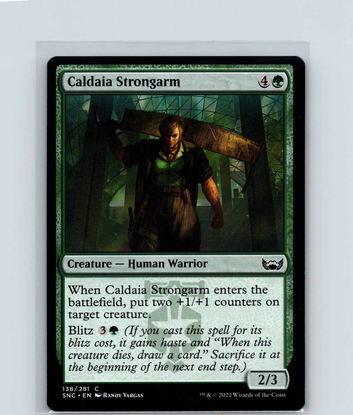Caldaia Strongarm C Streets of New Capenna 138 NM