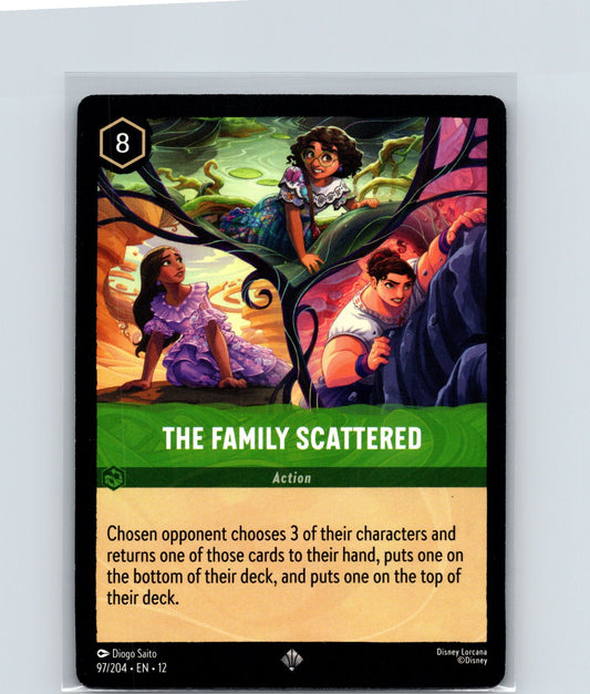 The Family Scattered Super Rare Wilds Unknown 97/204 NM