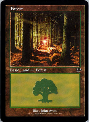 Forest (Retro Frame) L Dominaria Remastered 410 NM