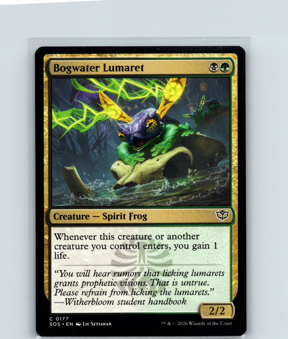 Bogwater Lumaret C Secrets of Strixhaven 177 NM