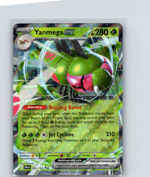 Yanmega ex Holo Double Rare SV10: Destined Rivals 003/182 NM