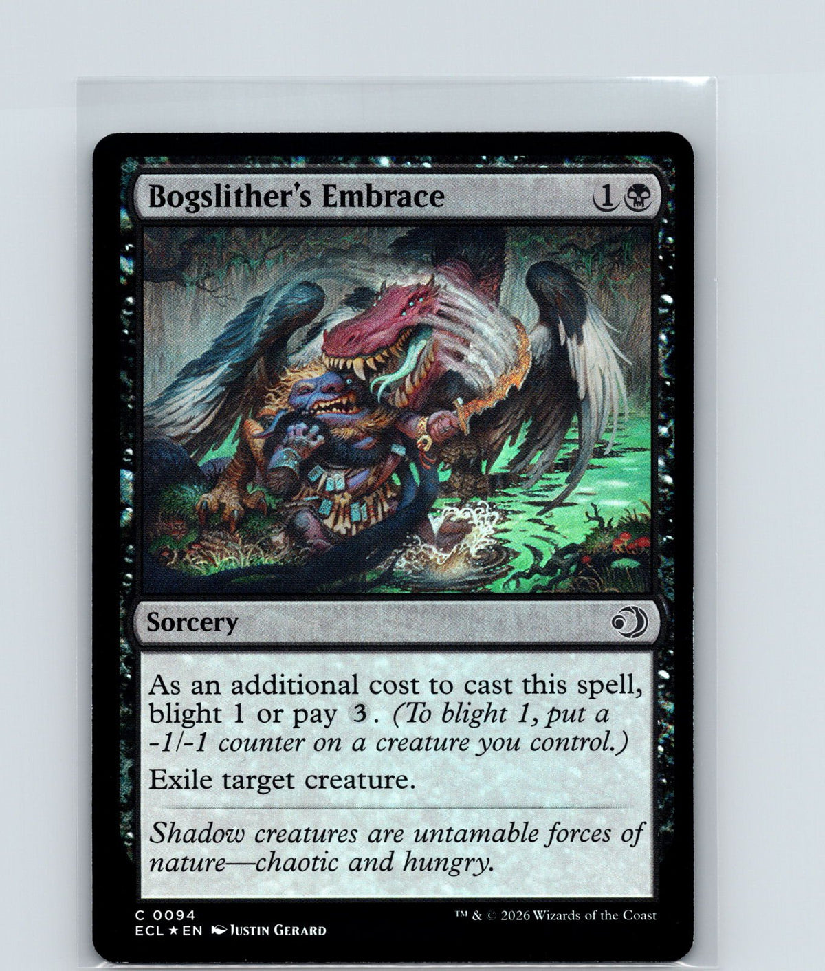 Bogslither's Embrace Foil C Lorwyn Eclipsed 94 NM