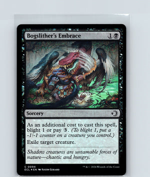 Bogslither's Embrace Foil C Lorwyn Eclipsed 94 NM