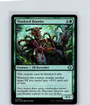 Vinebred Brawler Foil U Lorwyn Eclipsed 201 NM