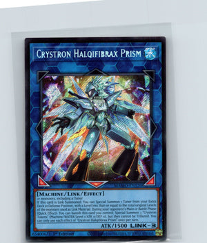 Crystron Halqifibrax Prism 1st Edition Secret Rare MAMO-EN126 NM