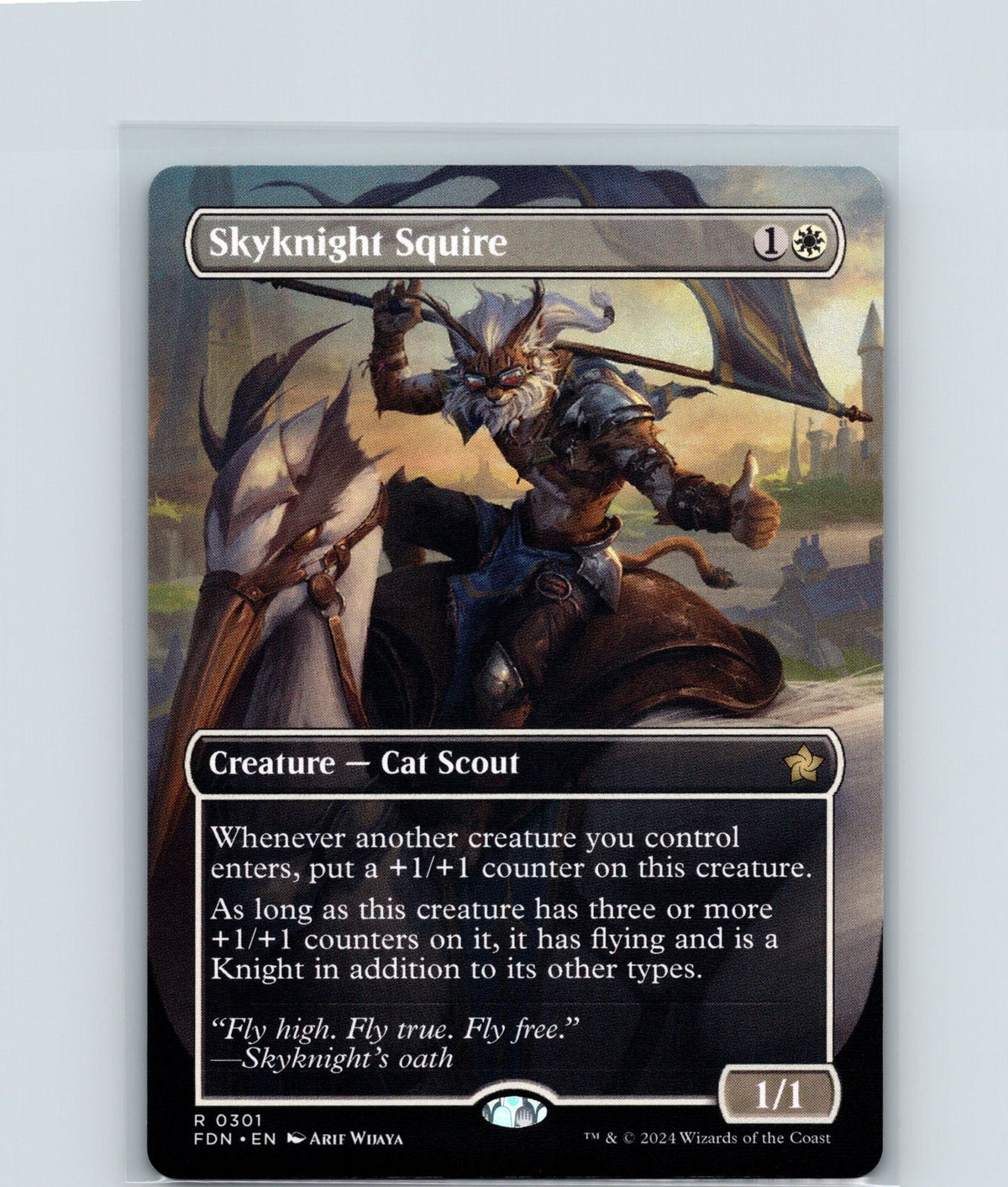 Skyknight Squire (Borderless) R Foundations 301 NM