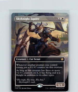 Skyknight Squire (Borderless) R Foundations 301 NM