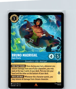 Bruno Madrigal - Oasis Oracle Rare Wilds Unknown 154/204 NM