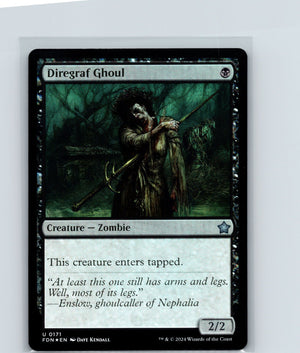 Diregraf Ghoul Foil U Foundations 171 NM