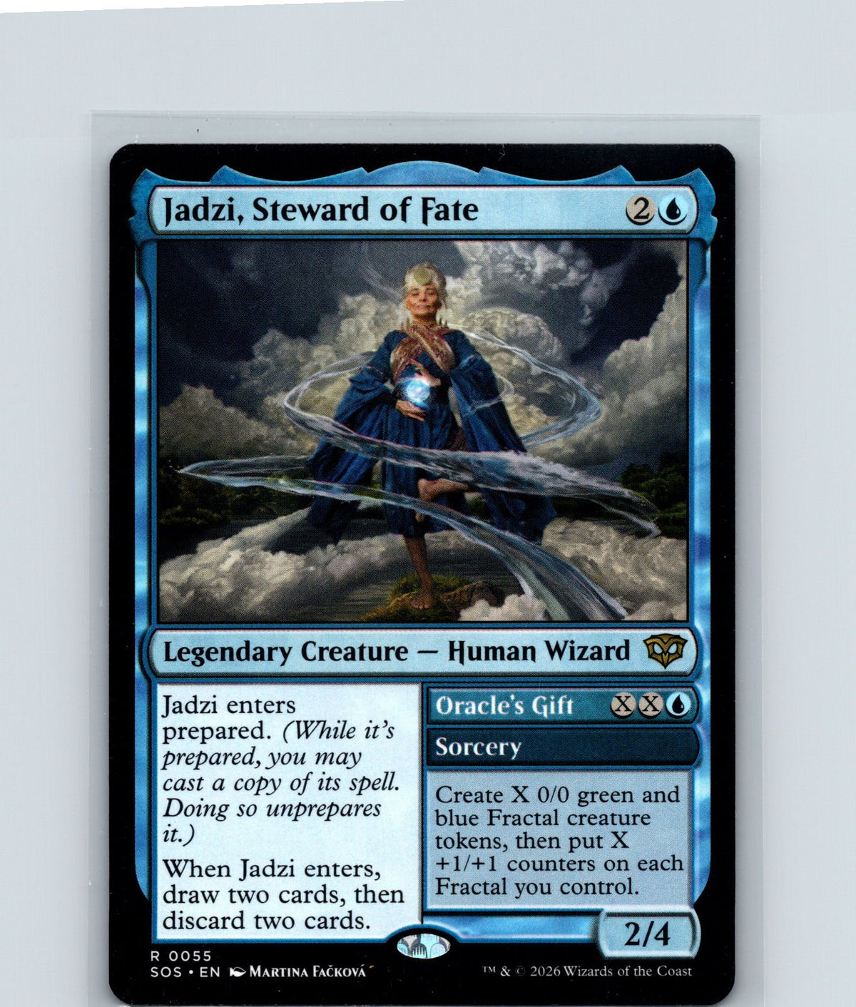 Jadzi, Steward of Fate R Secrets of Strixhaven 55 NM