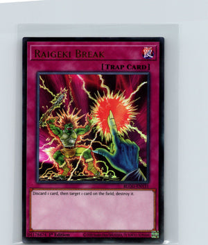 Raigeki Break 1st Edition Ultra Rare BLGG-EN131 NM
