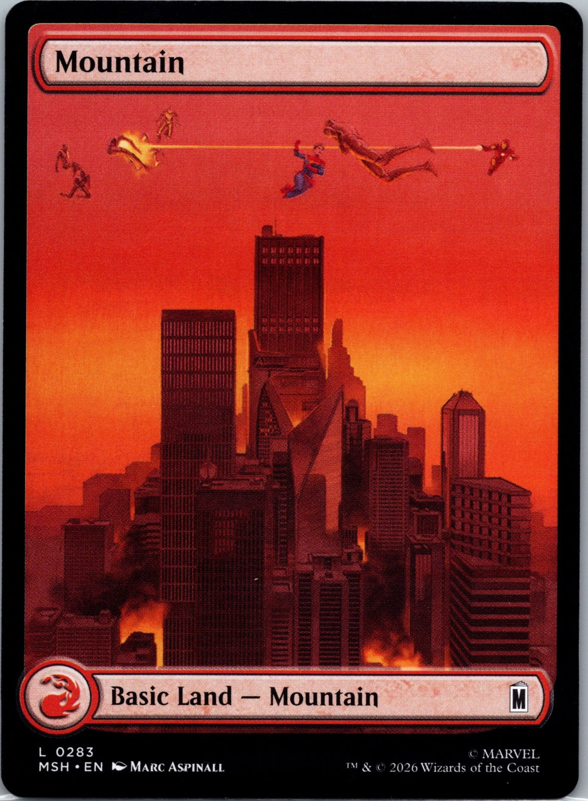 Mountain () L Marvel Super Heroes 283 NM